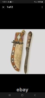 10 Beaded Leather Knife Sheaths Handmade Western Suede Covers Wholesale