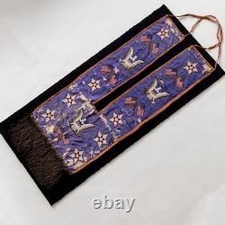 1900's Antique Sioux Beaded Horse Martingale Indian Old Costume PATRIOTIC