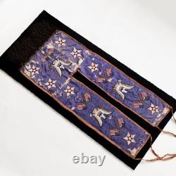 1900's Antique Sioux Beaded Horse Martingale Indian Old Costume PATRIOTIC
