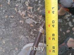 1940s NATIVE AMERICAN SHORT BOW RECURVE/ 2 ARROWS HANDMADE HTF