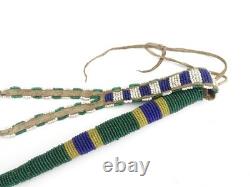 19th C. Native American Indian Plains Sioux Beaded Awl Case
