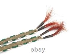 19th C. Native American Indian Plains Sioux Beaded Awl Case