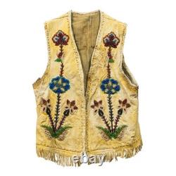 19th Century Native American Plateau Beaded Vest