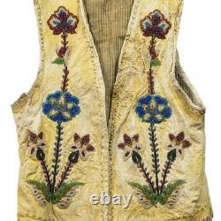 19th Century Native American Plateau Beaded Vest
