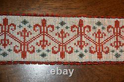 30 19th Century Ceremonial Sioux Lakota Hand Beaded Ceremonial Belt