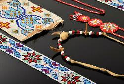 7 Native American Beaded Works