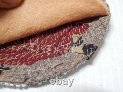 ANTIQUE / VINTAGE c. 1920s CREE INDIAN FULLY BEADED TARGET POUCH