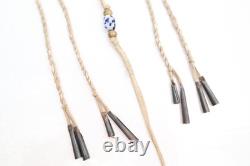 ATQ Native American Plains Indian Sioux Lakota Beaded Strike-A-Light Bag Pouch