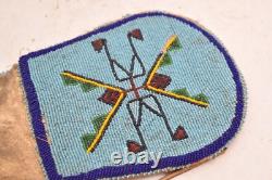 ATQ Plateau Nez Perce Native American Geometric Full Beaded Purse Flat Bag Pouch ATQ Plateau Nez Perce Native American Geometric Full Beaded Purse Flat Bag Pouch