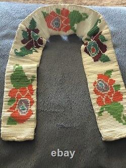Alaskan? Native American Salish Belt Beadwork 24Approx Handmade? Seed Beads VGC