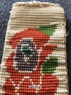 Alaskan? Native American Salish Belt Beadwork 24Approx Handmade? Seed Beads VGC