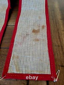 Antique 19th C. Native American Indian Beaded Strap from Bandolier Bag