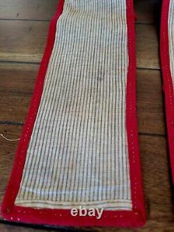 Antique 19th C. Native American Indian Beaded Strap from Bandolier Bag