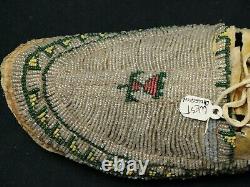 Antique Arapaho Beaded Mocassins from Ian West collection Native American