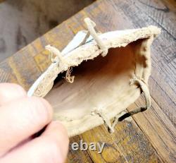 Antique C. 1900 Plateau Yakima Nez Perce Native American Indian Beaded Floral Bag