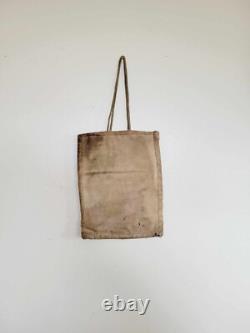 Antique C. 1900 Plateau Yakima Nez Perce Native American Indian Beaded Floral Bag