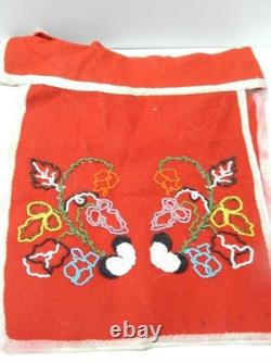 Antique Metis / Upper Missouri River Indian Beaded Both Sides Breechcloths