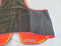 Antique NATIVE AMERICAN CREE BEADED VEST 1910-1920 Very Nice ConditionFlowers