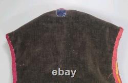 Antique NATIVE AMERICAN CREE BEADED VEST 1910-1920 Very Nice ConditionFlowers