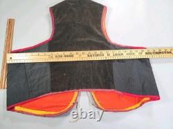 Antique NATIVE AMERICAN CREE BEADED VEST 1910-1920 Very Nice ConditionFlowers