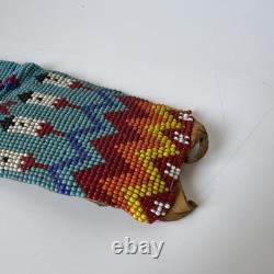 Antique Native American Arm Garter / Beaded Arm Band