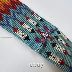 Antique Native American Arm Garter / Beaded Arm Band