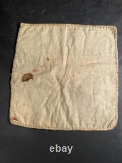 Antique Native American Beaded Flat Great Lakes Chippewa Ojibwe Early 19th C