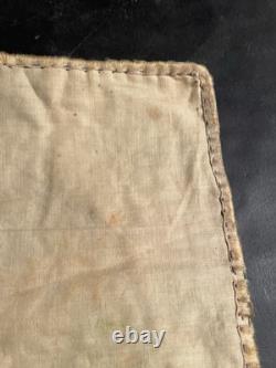 Antique Native American Beaded Flat Great Lakes Chippewa Ojibwe Early 19th C