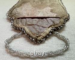 Antique Native American Beaded Picture Frame 1890's to early 1900's