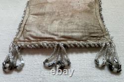 Antique Native American Beaded Picture Frame 1890's to early 1900's