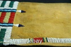 Antique Native American Beaded Pipe Bag Cheyenne