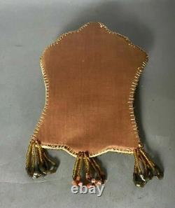 Antique Native American Beaded Wall Hanging Match Box Holder