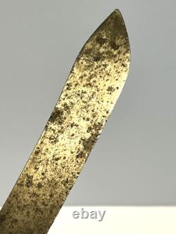 Antique Native American Dakota Sioux Indian Quills & Beads Sheath & Knife