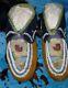 Antique Native American Iroquois Beaded Moccasins Superb Condition