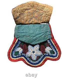 Antique Native American Iroquois Beaded Purse