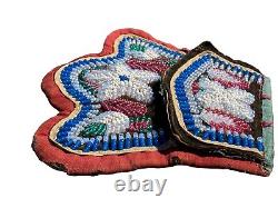 Antique Native American Iroquois Beaded Purse