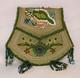 Antique Native American Iroquois or Mohawk beaded silk and velvet whimsy bag