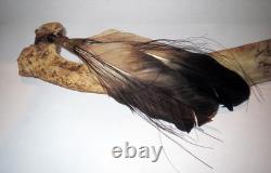 Antique Native American PLAINS INDIAN BUFFALO RIB DANCE BOW Beaded TRADE BEAD