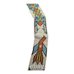 Antique Native American Plains Handmade Beaded Sash