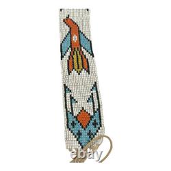 Antique Native American Plains Handmade Beaded Sash