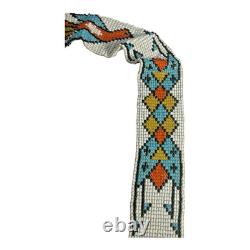 Antique Native American Plains Handmade Beaded Sash
