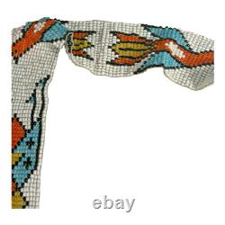 Antique Native American Plains Handmade Beaded Sash