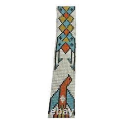 Antique Native American Plains Handmade Beaded Sash