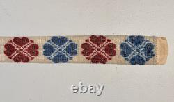 Antique Native American Plains Indian Ceremonial Beaded Sash Band Necklace #1