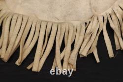 Antique Native American Santee Sioux Beaded Leather Floral Bag Pouch 10