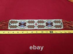 Antique Native American beaded sleeve band