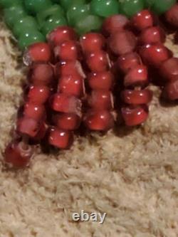 Antique OLD Native American Indian beaded Dakota Eastern Sioux vest 19th c