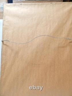 Antique Ojibway Beaded Bandolier Bag / Pouch Professionally Framed