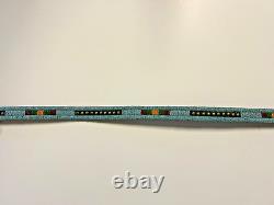 Antique Original Native American Indian Beaded Belt 29 Handmade 1880s-1900s