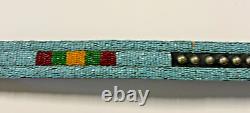 Antique Original Native American Indian Beaded Belt 29 Handmade 1880s-1900s